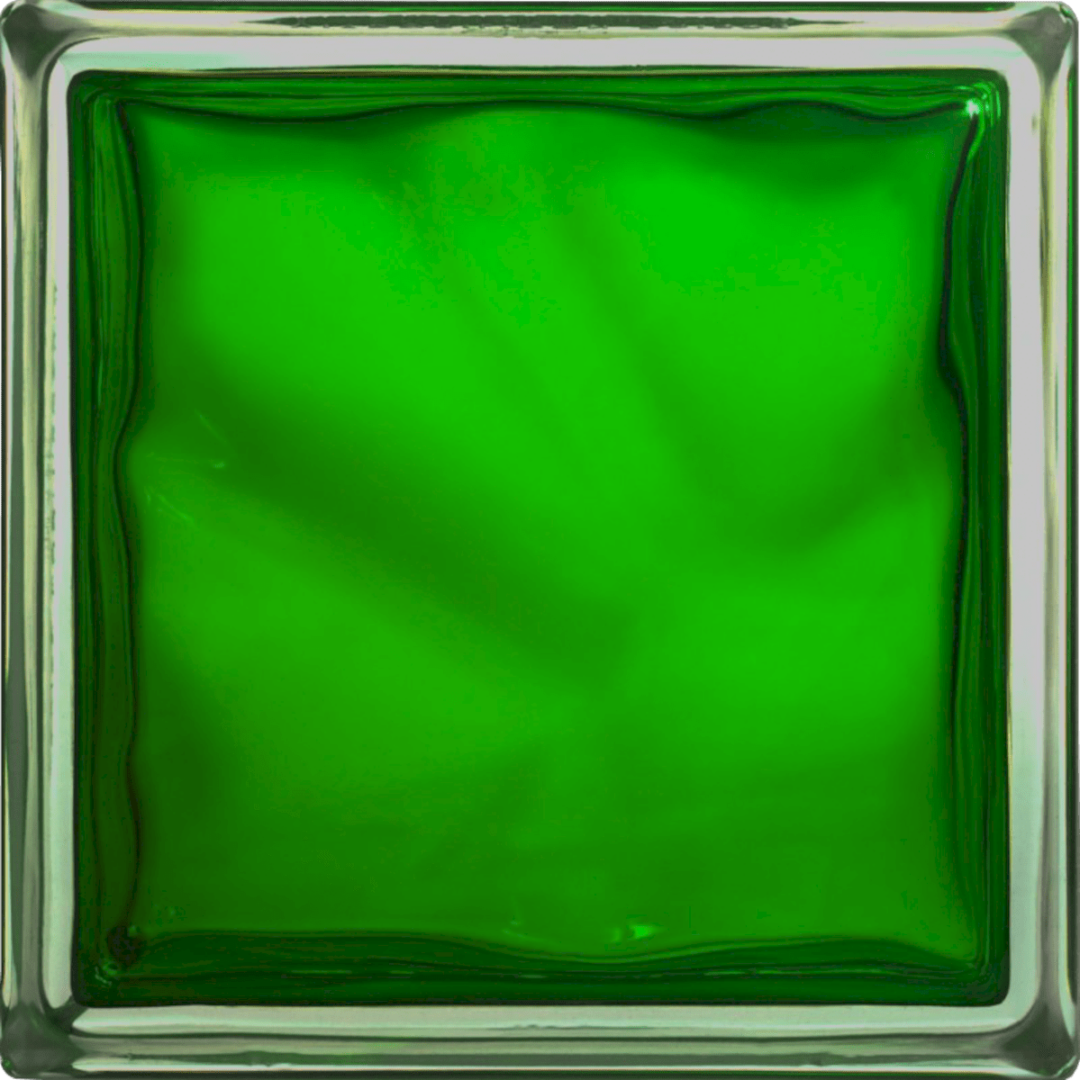 Luxfera Glassblocks emerald 19x19x8 cm lesk
