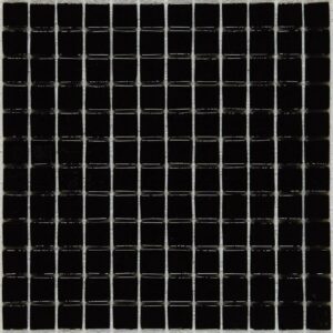 Sklenená mozaika Mosavit Monocolores negro 30x30
