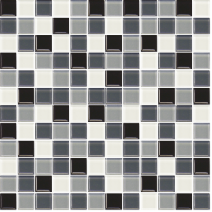 Sklenená mozaika Premium Mosaic šedá 30x30