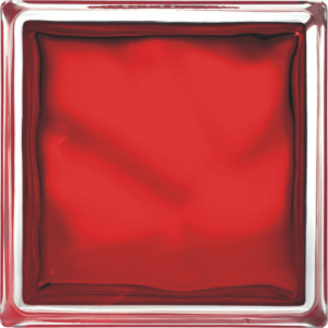 Luxfera Glassblocks red 19x19x8 cm