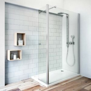 Bočné zástena k sprchovacím dverám 140 cm