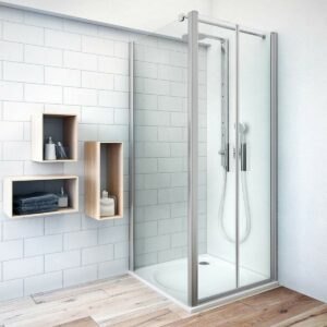 Bočné zástena k sprchovacím dverám 90 cm