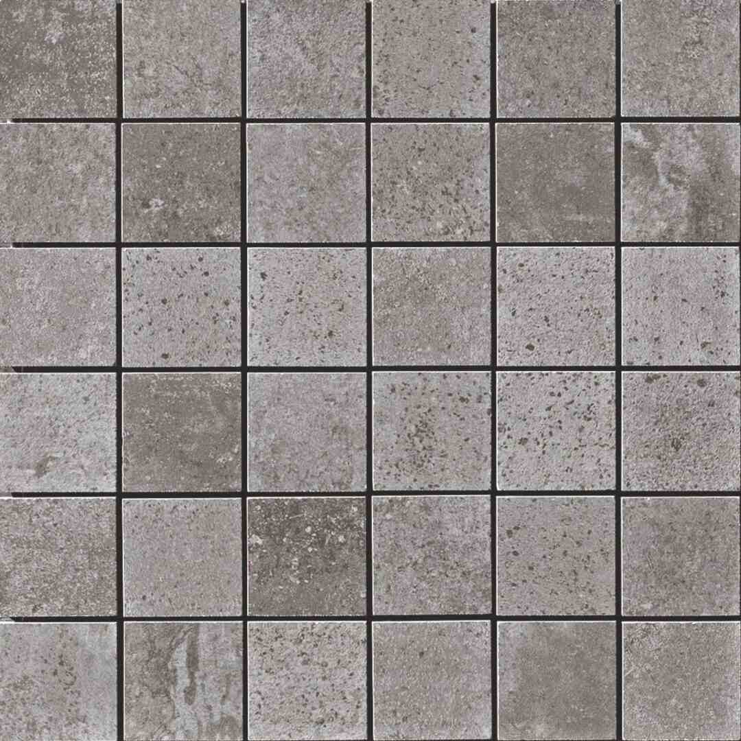 Mozaika Cir Metallo Titanio 30x30