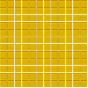 Sklenená mozaika Premium Mosaic žlutá 30x30