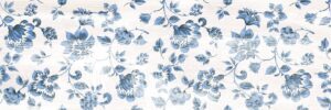 Dekor Fineza Whitewood modrá Provence 20x60