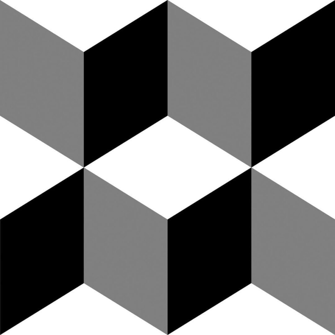 Dlažba Vitra Retromix patchwork 15x15