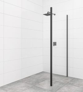 Bočné zástena k sprchovacím dverám 80 cm