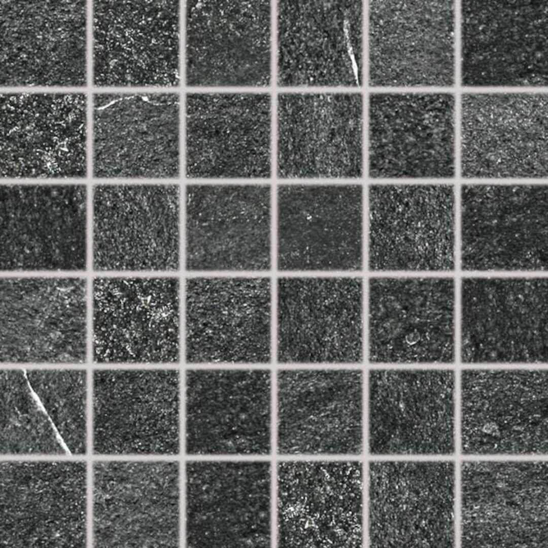 Mozaika Rako Quarzit čierna 30x30