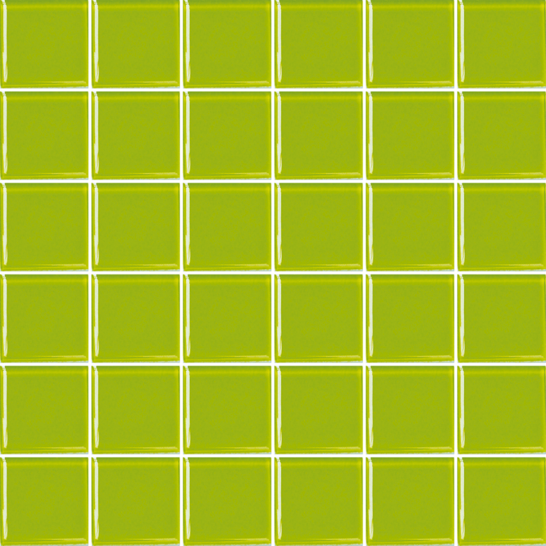 Sklenená mozaika Premium Mosaic zelená 31x31