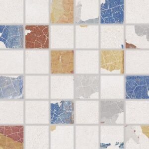 Mozaika Rako Betonico viacfarebná 30x30