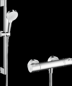 Sprchový systém Hansgrohe Crometta s termostatickou