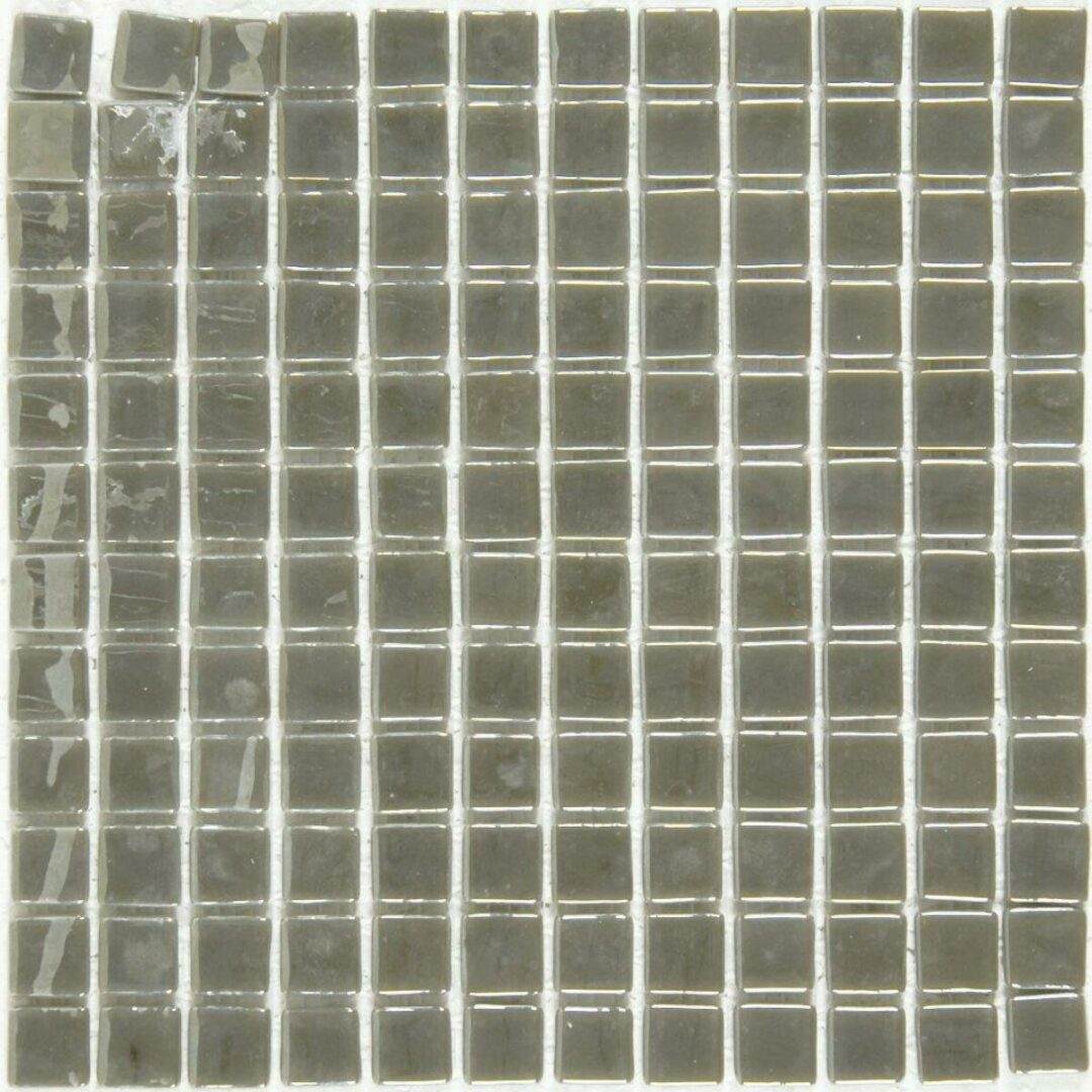 Sklenená mozaika Mosavit Metalico platino 30x30
