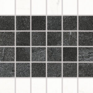 Mozaika RAKO Vein čiernobiela 30x30
