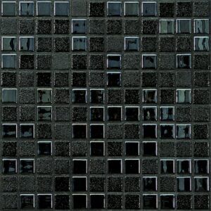Sklenená mozaika Mosavit Tessa negro 30x30