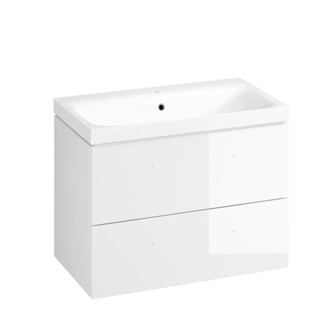 Kúpeľňová skrinka s umývadlom Cersanit Medley 80x61.5x45 cm
