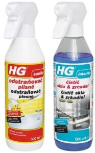 Akčný balíček HG odstraňovač plesne HGOP a HG